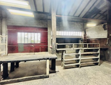 Local professionnel de type garage avec bureau – Réf : ACAJOU